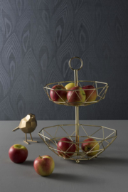 Present Time vogel metaal s - goud
