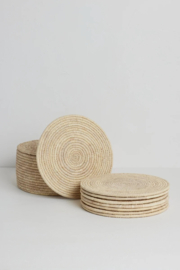 Mand incl. placemats - naturel