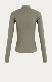 Anna Blue shirt - kaki