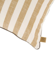 Zusss kussen streep 45x45 - camel