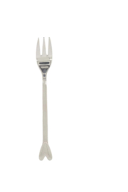 Zusss vorkje hartje - zilver