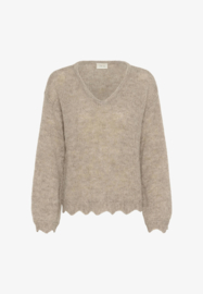 Cream trui - cobblestone