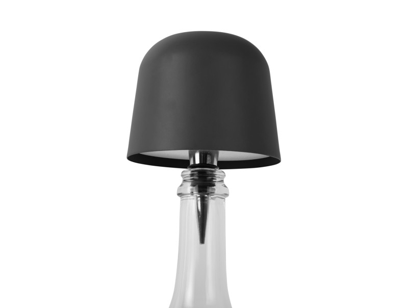 LED lamp fles - zwart