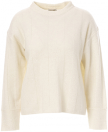 JcSophie fijn gebreide trui - offwhite
