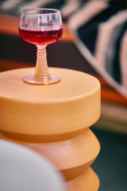 HKliving wijnglas hoog - nude