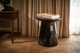 hkliving bijzettafel keramiek - zwart
