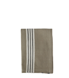 Madam Stoltz theedoek - taupe
