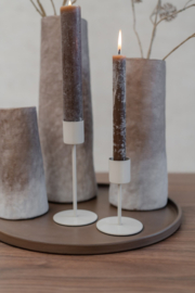 Kaarsenstandaard - beige