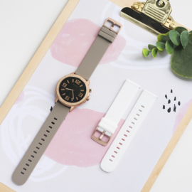 OOZOO smartwatch losse band - taupe/rosé