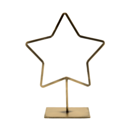 MrsBloom ster staand m - goud