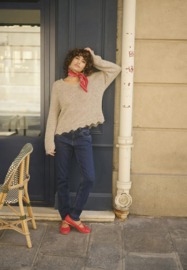 Cream trui - cobblestone