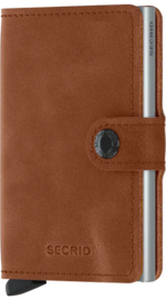 Secrid miniwallet vintage - cognac