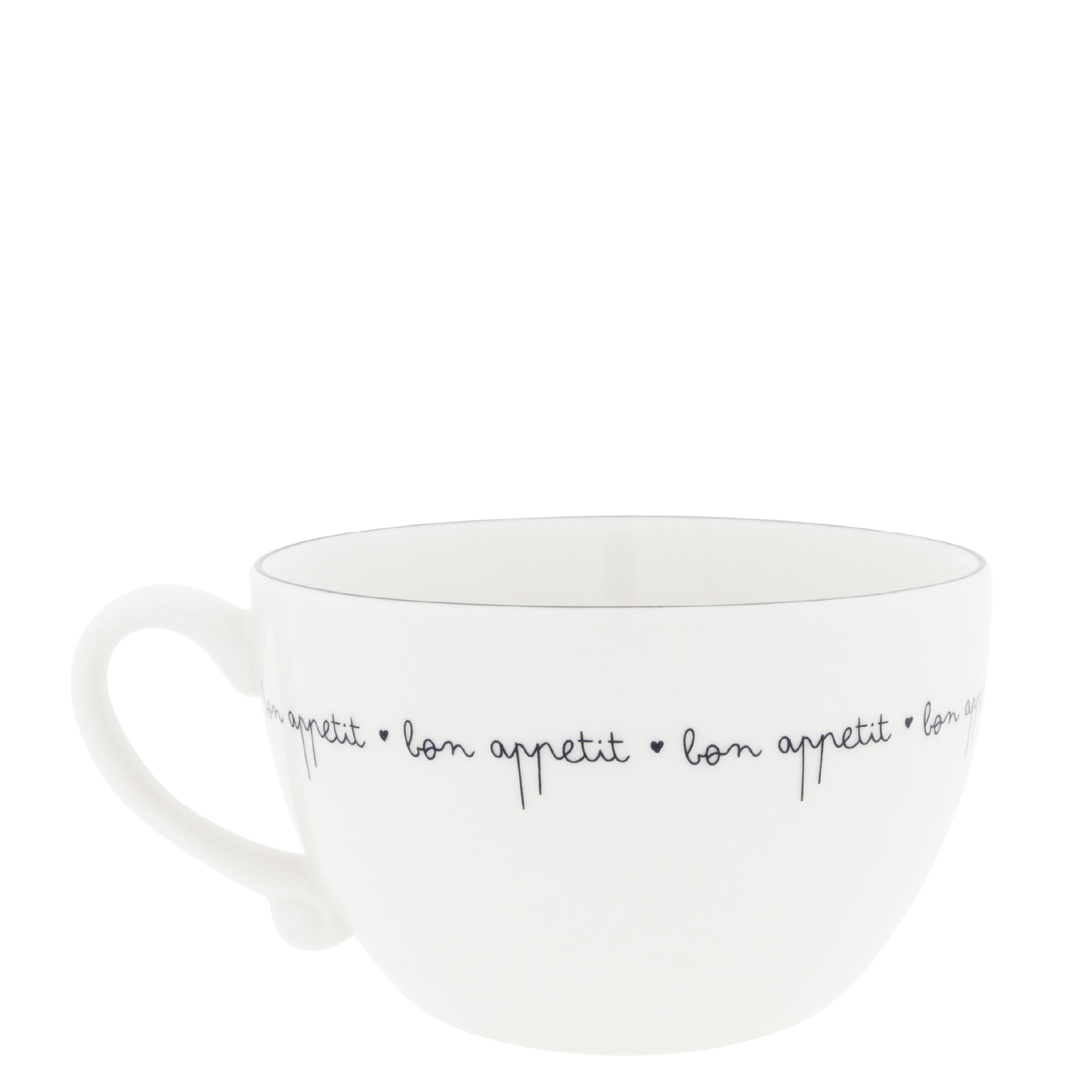 Bastion Collections soepkom s bon appetit - zwart