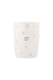 Zusss koffiemok lieve zus - roze