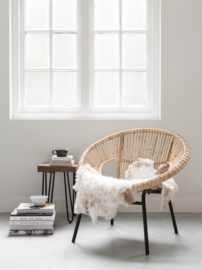 Stoel lounge rotan