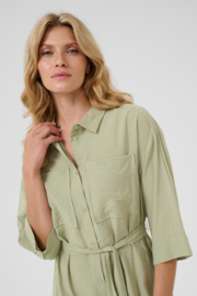 Cream jurk - green tea