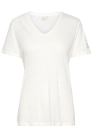 Cream t-shirt - wit