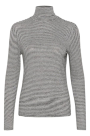 Cream shirt col - zwart/wit