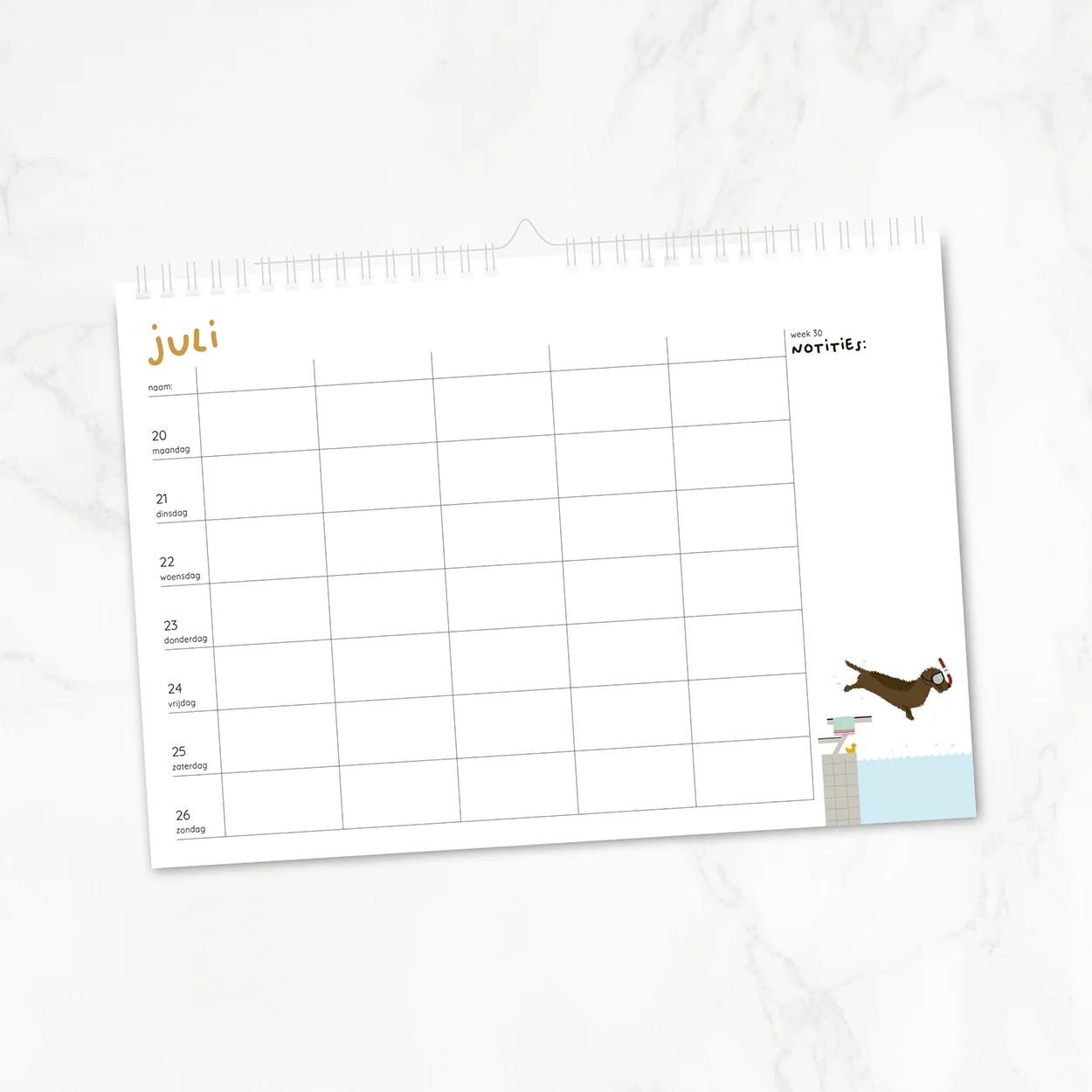 Frits weekplanner 2026