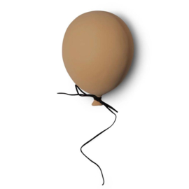 Ballon keramiek l - bruin