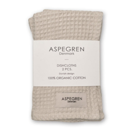 Aspegren Denmark vaatdoek - beige