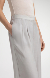 YAYA broek wijde pijpen - creme/grijs
