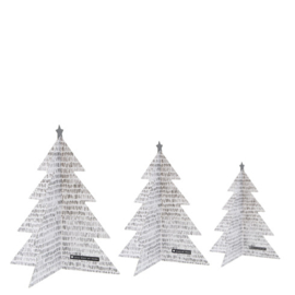 Bastion Collections kerstboompjes papier