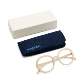 Looplabb leesbril jane - warm white