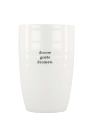 Zusss mok l grote dromen - wit