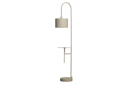 BePureHome vloerlamp metaal - creme