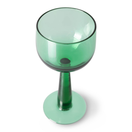 HKliving wijnglas emeralds l - groen