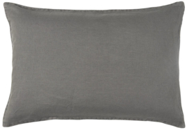 Ib Laursen kussenhoes linnen 60x40 - grey