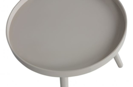 WOOOD bijzettafel hout - beige