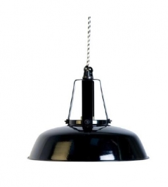 HKliving hanglamp industrieel s - zwart