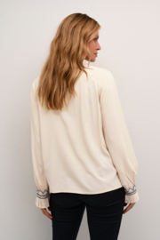 Cream blouse