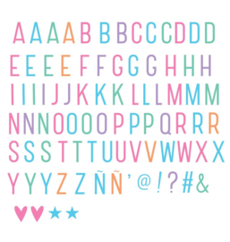A Little Lovely Company letterset - pastel