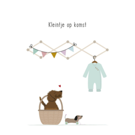 Kaart Frits kleintje op komst