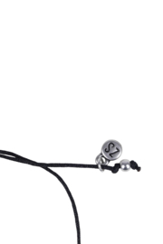 Zusss armband initialen - zilver