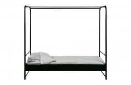 vtwonen bed metaal 90x200 cm  - zwart