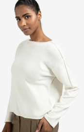YAYA trui fijngebreid - off white