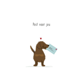 Kaart Frits post voor jou