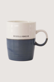 Zusss theemok gezelligheid - blauw