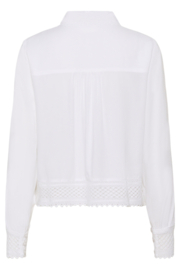 Cream blouse - snow white