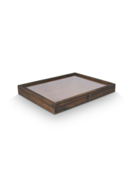vtwonen houten box l - bruin