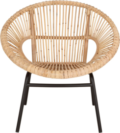 Stoel lounge rotan