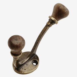 Madam Stoltz haak - antiek brass