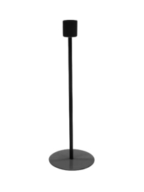 Kaarsenstandaard 23 cm - zwart