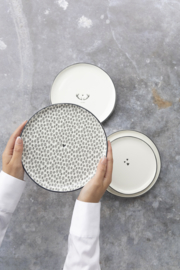 Bastion Collections bord dessert rendier - zwart