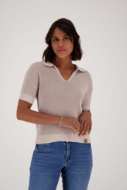 Zusss shirt gebreid - zand