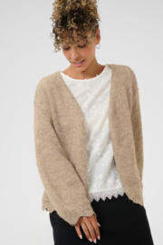 Cream vest - cobblestone